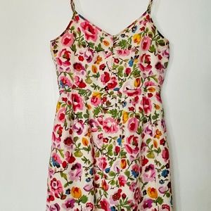 Madewell floral print summer dress